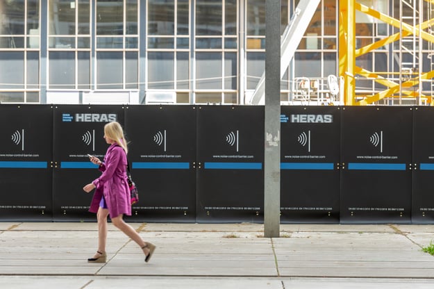 Geluidsoverlast bouw reduceren met Noise Control Barriers