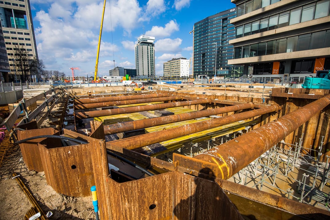 Veilige bouwplaats voor sloopprojecten