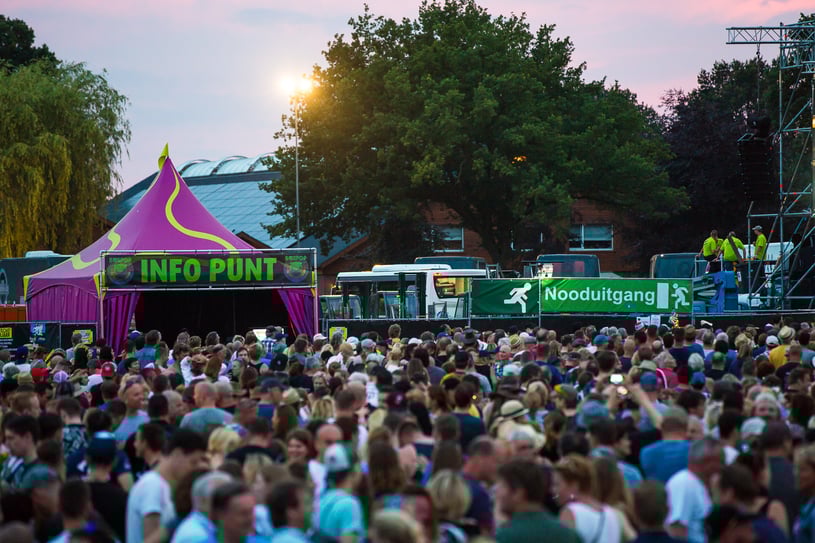Evenementen heras mobile