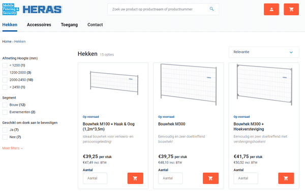Snippit webshop
