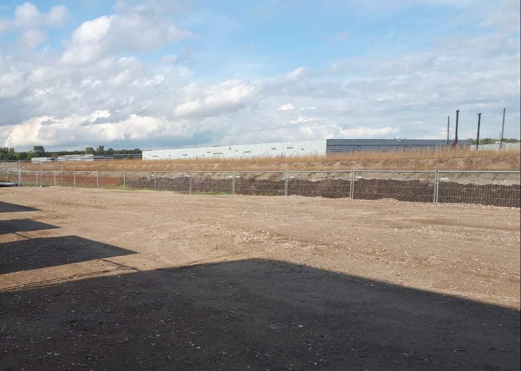 Heras bouwhek en smart access op project Vrolijk Lidl Almere (11)