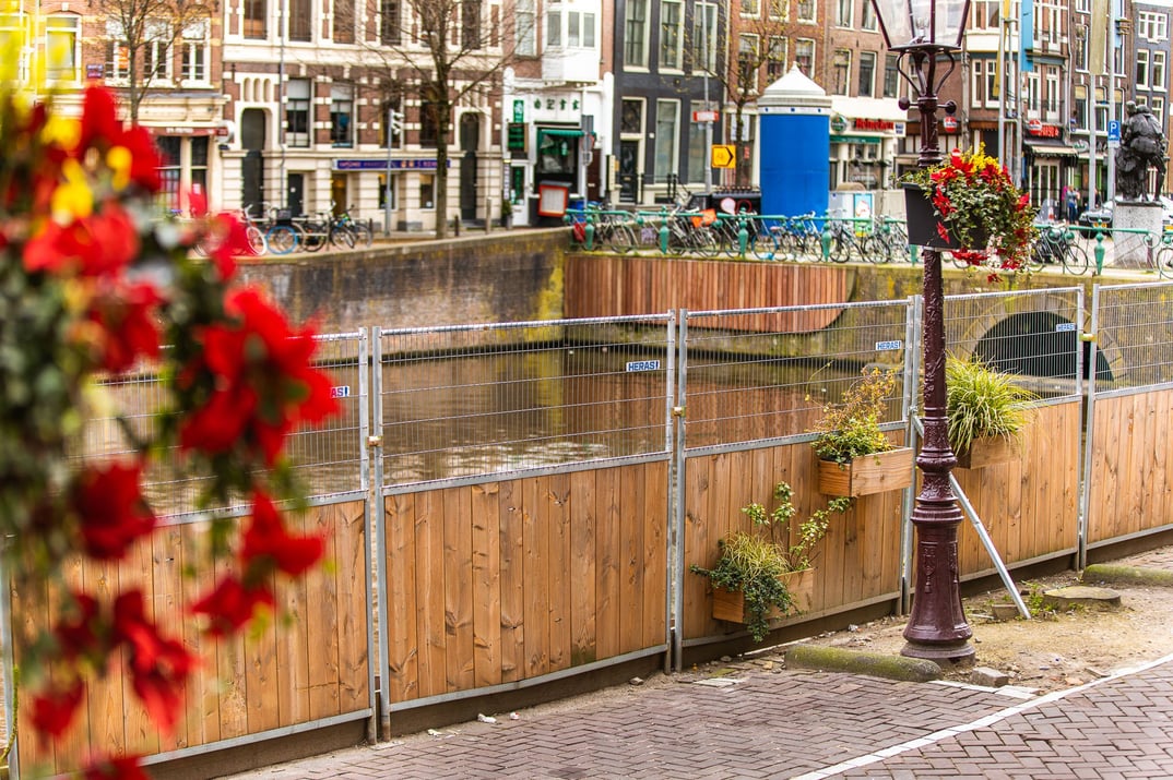 Duurzame bouwplaats combi wood